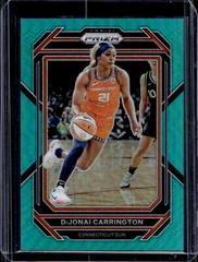 DiJonai Carrington [Teal] #1 Basketball Cards 2023 Panini Prizm WNBA Prices
