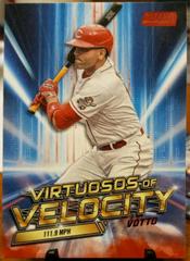 Joey Votto [Red] #VV-22 Baseball Cards 2023 Stadium Club Virtuosos of Velocity Prices
