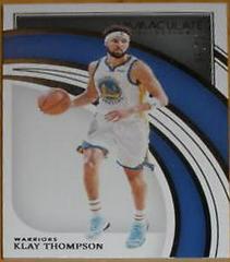 Klay Thompson Basketball Cards 2021 Panini Immaculate Collection Prices