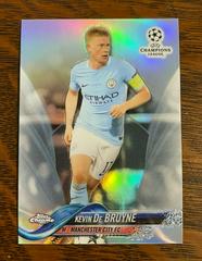 Kevin De Bruyne [Refractor] Soccer Cards 2017 Topps Chrome UEFA Champions League Prices