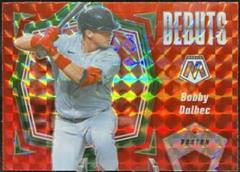 Bobby Dalbec [Green Fluorescent] #PD18 Baseball Cards 2021 Panini Mosaic Debuts Prices