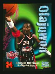 Hakeem Olajuwon [Rave] Basketball Cards 1997 Skybox Z Force Prices