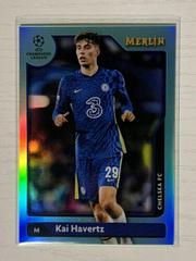 Kai Havertz [Aqua] Soccer Cards 2021 Topps Merlin Chrome UEFA Prices