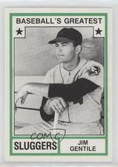 Jim Gentile [White Back] #37 Baseball Cards 1982 TCMA Greatest Sluggers Prices
