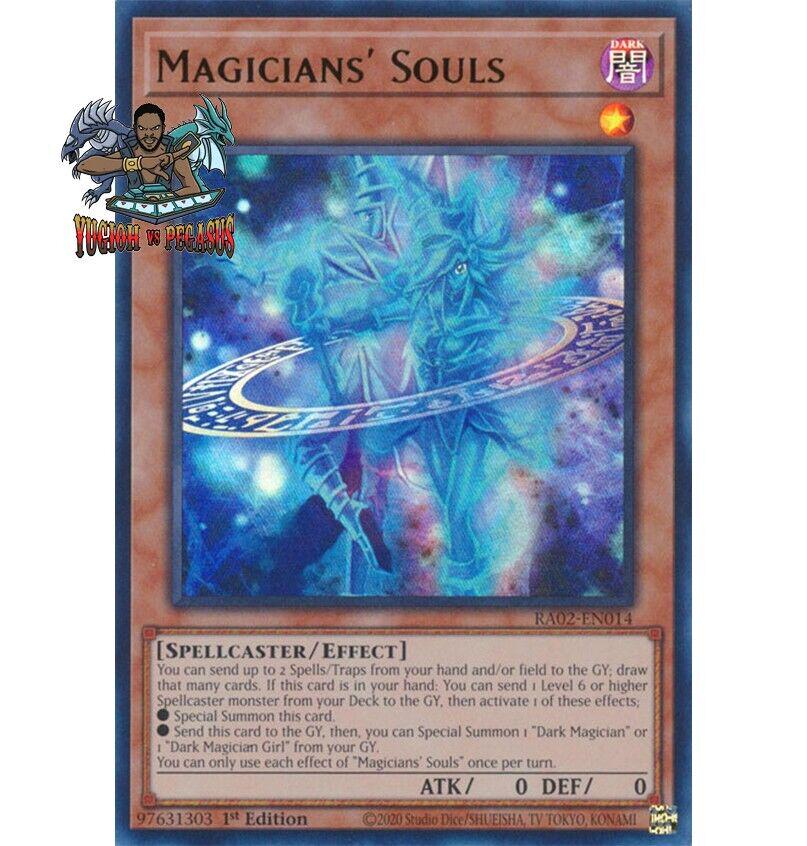 Magicians' Souls [Quarter Century Secret Rare] RA02-EN014 YuGiOh 25th Anniversary Rarity Collection II