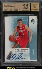 Klay Thompson [Autograph] #23 Basketball Cards 2011 SP Authentic Prices