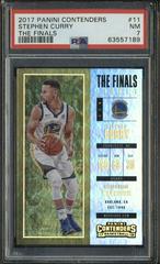 Stephen Curry [The Finals] Basketball Cards 2017 Panini Contenders Prices