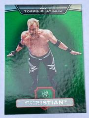 Christian [Green] Wrestling Cards 2010 Topps Platinum WWE Prices