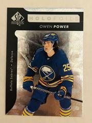 Owen Power Hockey Cards 2022 SP Authentic Holofoils Prices