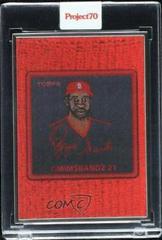 Ozzie Smith [Artist Proof Silver Frame] #101 Baseball Cards 2021 Topps Project 70 Prices