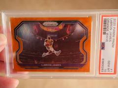 LeBron James [Orange Wave Prizm] Basketball Cards 2020 Panini Prizm Prices