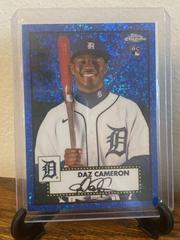 Daz Cameron [Blue Mini Diamond] #41 Baseball Cards 2021 Topps Chrome Platinum Anniversary Prices