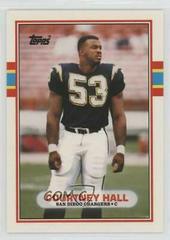 Courtney Hall Football Cards 1989 Topps Traded Prices