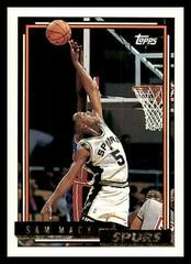 Sam Mack #377 Basketball Cards 1992 Topps Gold Prices