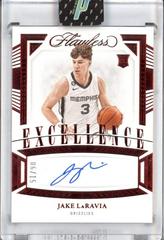 Jake LaRavia [Ruby] #33 Basketball Cards 2022 Panini Flawless Excellence Signature Prices