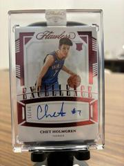 Chet Holmgren [Ruby] #1 Basketball Cards 2022 Panini Flawless Rookie Autograph Prices
