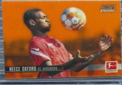 Reece Oxford [Orange Refractor] Soccer Cards 2021 Stadium Club Chrome Bundesliga Prices