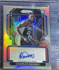 Charles Bassey [Silver Prizm] Basketball Cards 2021 Panini Prizm Rookie Signatures Prices