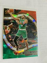 Jayson Tatum [Green Prizm] Basketball Cards 2020 Panini Select Prices