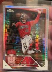 Jake McCarthy [Refractor] #86 Baseball Cards 2023 Topps Chrome Prices