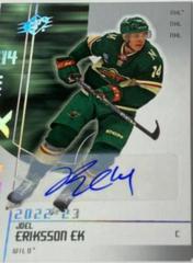 Joel Eriksson Ek [Lunar Waves Autograph] #R-35 Hockey Cards 2022 SPx 2002-03 Retro Prices