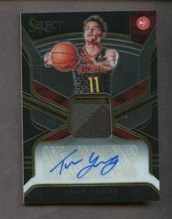 Trae Young #TYG Basketball Cards 2018 Panini Select Rookie Jersey Autographs Prices