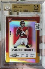 Kyle Trask [Gold] #81 Football Cards 2021 Panini Contenders Optic Prices
