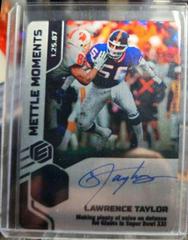 Lawrence Taylor #MM-LT Football Cards 2022 Panini Elements Mettle Moments Autographs Prices