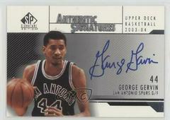 George Gervin Basketball Cards 2003 SP Signature Authentic Signature Prices