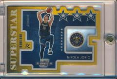 Nikola Jokic [Gold] Basketball Cards 2021 Panini Contenders Optic Superstars Prices