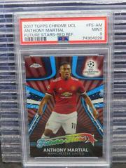Anthony Martial [Red] #FS-AM Soccer Cards 2017 Topps Chrome UEFA Champions League Future Stars Prices