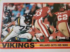 Keith Millard [Millard Gets His Man] Football Cards 1989 Topps Prices