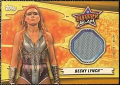 Becky Lynch Wrestling Cards 2019 Topps WWE SummerSlam Mat Relics Prices