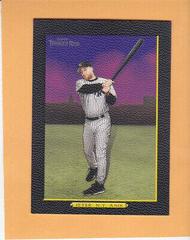 Derek Jeter [Black Purple Sky] Baseball Cards 2005 Topps Turkey Red Prices