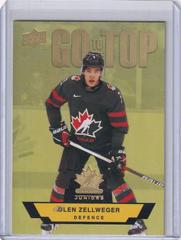 Olen Zellweger Hockey Cards 2023 Upper Deck Team Canada Juniors Go To The Top Prices
