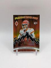 Patrick Mahomes II [Black] #PWF-8 Football Cards 2023 Panini Phoenix Playing with Fire Prices