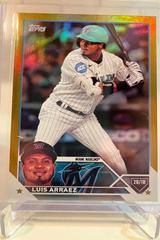 Luis Arraez [Gold Foil] #US1 Baseball Cards 2023 Topps Update Prices