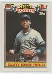 Gary Sheffield #25 Baseball Cards 1990 Topps Glossy Rookies Prices