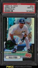 Derek Jeter [Reciprocal] Baseball Cards 1999 Upper Deck Ionix Prices