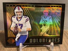 Josh Allen [Gold] #HH-2 Football Cards 2022 Panini Illusions HoloHeroes Prices