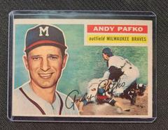Andy Pafko #312 Baseball Cards 1956 Topps Prices