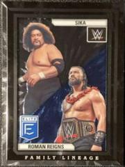 Sika / Roman Reigns Wrestling Cards 2023 Donruss Elite WWE Family Lineage Prices