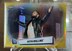 Seth Rollins [Gold Refractor] #IV-19 Wrestling Cards 2021 Topps Chrome WWE Image Variations Prices