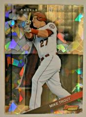 Mike Trout [Atomic Refractor] Baseball Cards 2015 Bowman's Best Prices