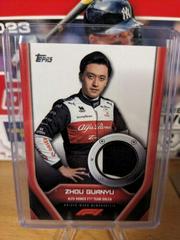 Zhou Guanyu [] #F1RL-GZI Racing Cards 2022 Topps Formula 1 F1 Relics Prices