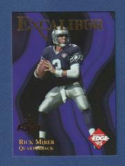 Rick Mirer [S & S Bronze] Football Cards 1995 Collector's Edge Excalibur 22K Prices