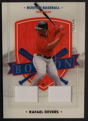 Rafael Devers [Dual Swatch Blue] #5 Baseball Cards 2021 Panini Chronicles America's Pastime Prices