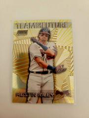 Austin Riley [Gold] #TOF-9 Baseball Cards 2022 Stadium Club Chrome Team of the Future Prices