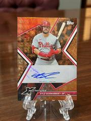 Kyle Schwarber [Circuit Citrus] Baseball Cards 2023 Topps Xpectations Autographs Prices