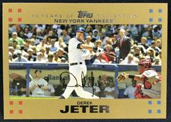 Derek Jeter [Bush, Mantle Gold] #40 Baseball Cards 2007 Topps Prices
